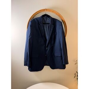 Saddlebred Blazer Mens 50R Navy Blue Excellent Motion Stretch Suit Jacket